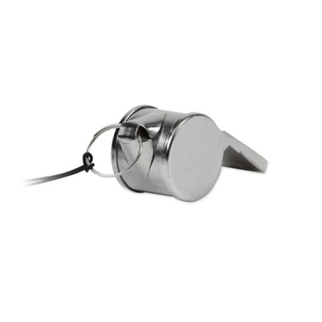Sifflet en Métal Pratique Personnalisé XIULA Matières : métal Couleurs : argenté personnalisable avec votre logo