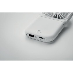 Ventilateur portable pliable personnalisé - STANDFAN Matières : ABS Couleurs : blanc livraison express 24h 48h