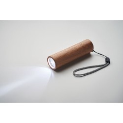 Torche rechargeable en bois personnalisée - Lampe puissante LITE Matières : bois Couleurs : bois livraison express 24h 48h