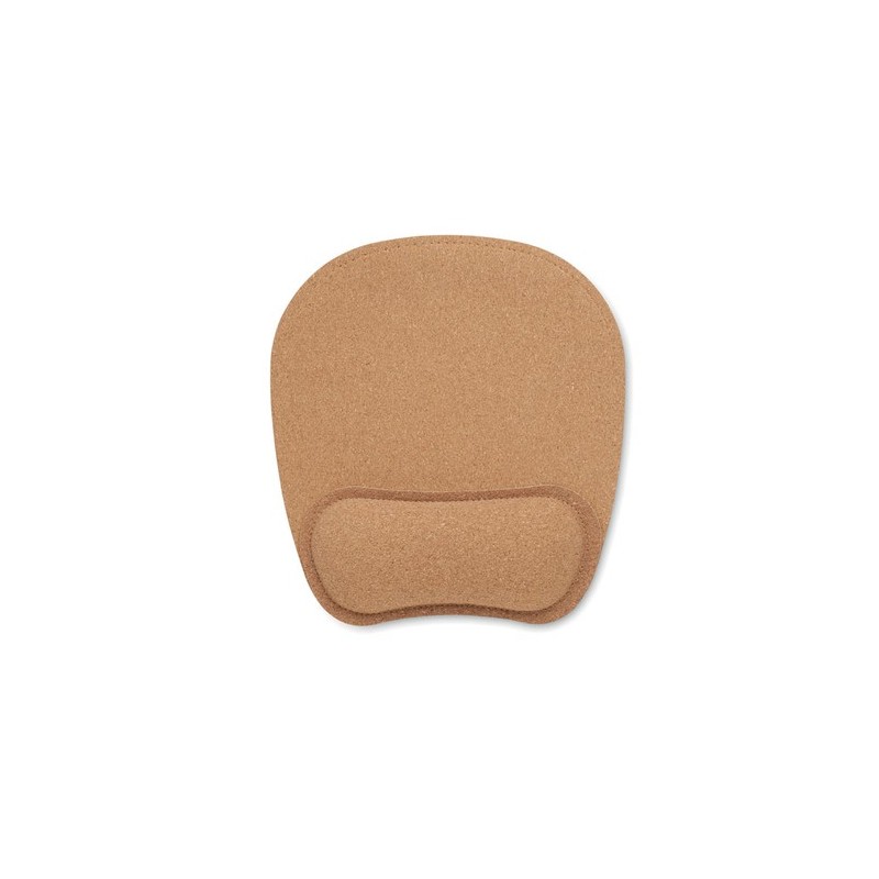 Tapis de souris ergonomique personnalisé - Confort et style pas cher MARBO Matières : liège Couleurs : beige personnalisable ave