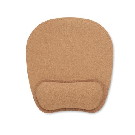 Tapis de souris ergonomique personnalisé - Confort et style pas cher MARBO Matières : liège Couleurs : beige personnalisable ave