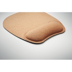 Tapis de souris ergonomique personnalisé - Confort et style pas cher MARBO Matières : liège Couleurs : beige marquage laser ultr
