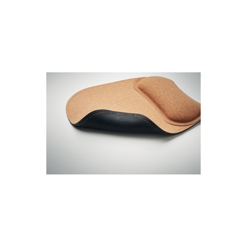 Tapis de souris ergonomique personnalisé - Confort et style pas cher MARBO Matières : liège Couleurs : beige livraison express 2