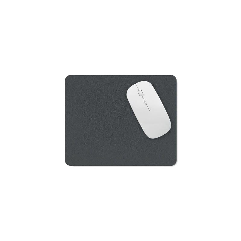 Tapis de souris  en PU recyclé - Personnalisé BETA Matières : PET recyclé Couleurs : noir personnalisable avec votre logo