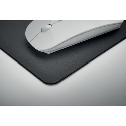 Tapis de souris  en PU recyclé - Personnalisé BETA Matières : PET recyclé Couleurs : noir goodies publicitaire événementiel
