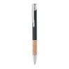 Stylo en aluminium personnalisé à encre bleue - VERIA Matières : aluminium recyclé  Couleurs : noir