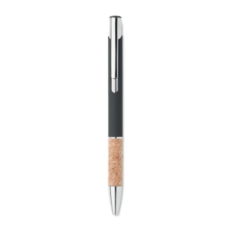 Stylo en aluminium personnalisé à encre bleue - VERIA Matières : aluminium recyclé  Couleurs : noir livraison express 24h 48h