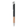Stylo en aluminium personnalisé à encre bleue - VERIA Matières : aluminium recyclé  Couleurs : noir personnalisation rapide en F