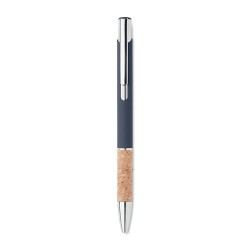 Stylo en aluminium personnalisé à encre bleue - VERIA Matières : aluminium recyclé  Couleurs : bleu marquage laser ultra précis