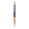 Stylo en aluminium personnalisé à encre bleue - VERIA Matières : aluminium recyclé  Couleurs : bleu marquage laser ultra précis