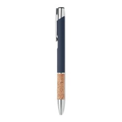 Stylo en aluminium personnalisé à encre bleue - VERIA Matières : aluminium recyclé  Couleurs : bleu cadeau collaborateur premium