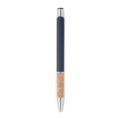 Stylo en aluminium personnalisé à encre bleue - VERIA Matières : aluminium recyclé  Couleurs : bleu marquage couleur éclatante