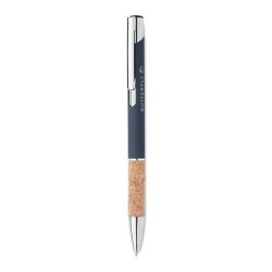 Stylo en aluminium personnalisé à encre bleue - VERIA Matières : aluminium recyclé  Couleurs : bleu objet promo petit budget