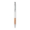 Stylo en aluminium personnalisé à encre bleue - VERIA Matières : aluminium recyclé  Couleurs : blanc objet promotionnel éco-resp