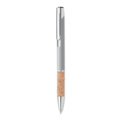 Stylo en aluminium personnalisé à encre bleue - VERIA cadeau entreprise pas cher
