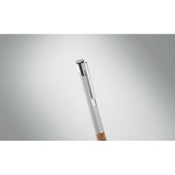 Stylo en aluminium personnalisé à encre bleue - VERIA cadeau affaires élégant