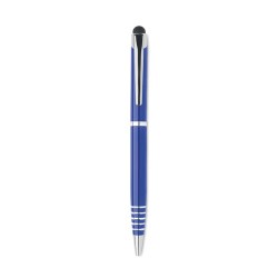 Stylo à bille  personnalisé pratique - FLORINA Matières : aluminium recyclé  Couleurs : bleu 2