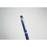 Stylo à bille  personnalisé pratique - FLORINA Matières : aluminium recyclé  Couleurs : bleu personnalisation sur mesure
