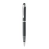 Stylo à bille  personnalisé pratique - FLORINA Matières : aluminium recyclé  Couleurs : noir personnalisable avec votre logo