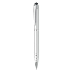 Stylo à bille  personnalisé pratique - FLORINA Matières : aluminium recyclé  Couleurs : bleu 2