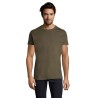T-Shirt Homme 190g Publicitaire IMPERIAL Matières : coton Taille textile : M Couleurs : vert armée cadeau entreprise pas cher