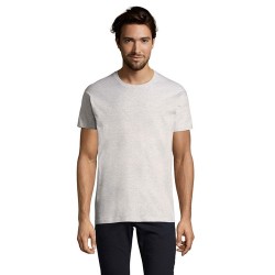 T-Shirt Homme 190g Publicitaire IMPERIAL Matières : coton Taille textile : 5XL Couleurs : blanc chiné cadeau collaborateur premi