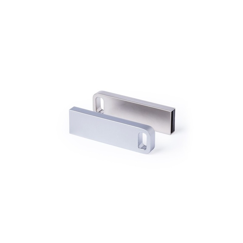Clé USB Personnalisée Pratique 16GB Ditop Matières : métal Couleurs : argenté marquage laser ultra précis