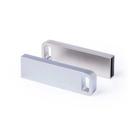 Clé USB Personnalisée Pratique 16GB Ditop Matières : métal Couleurs : argenté marquage laser ultra précis