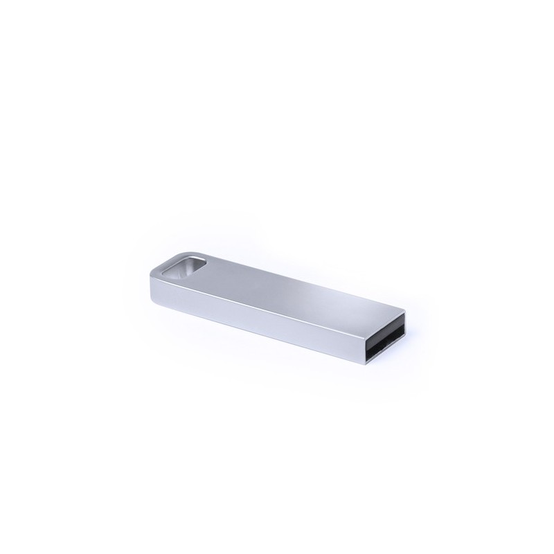 Clé USB Personnalisée Pratique 16GB Ditop Matières : métal Couleurs : argenté objet promotionnel éco-responsable