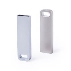 Clé USB Personnalisée Pratique 16GB Ditop Matières : métal Couleurs : argenté mat impression haute définition