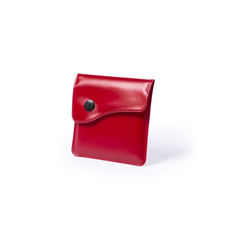 Cendrier Poche Pratique et Personnalisé Berko Matières : aluminium Couleurs : rouge cadeau entreprise pas cher