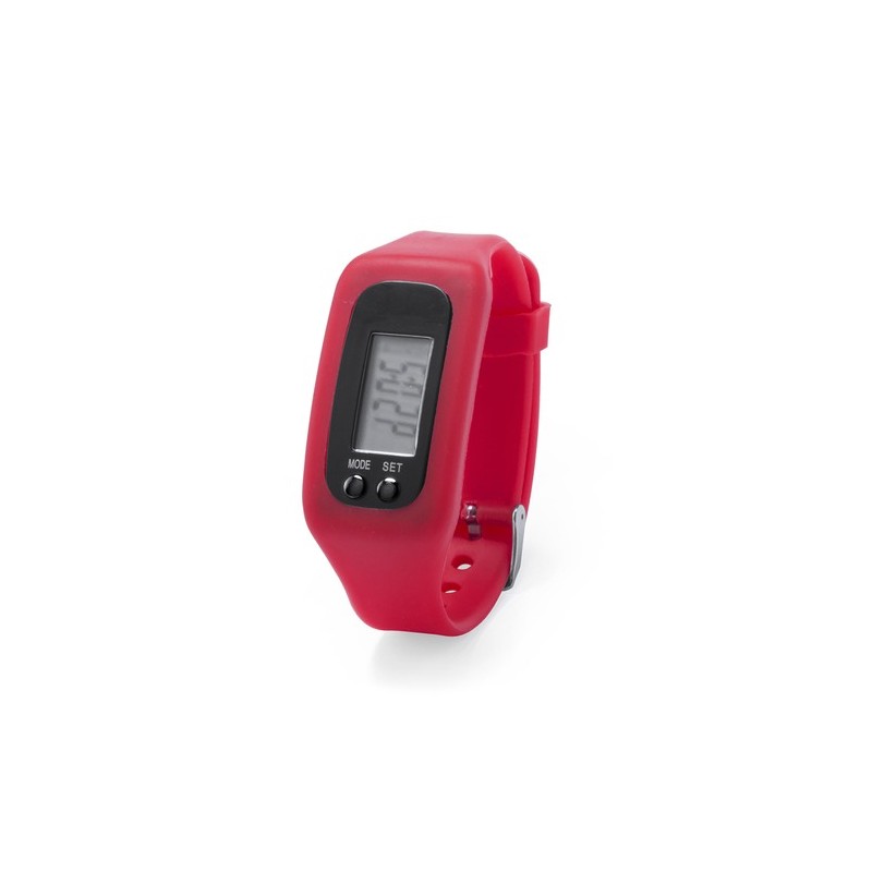 Montre Sportive Personnalisée Drogon Matières : silicone Couleurs : blanc marquage laser ultra précis