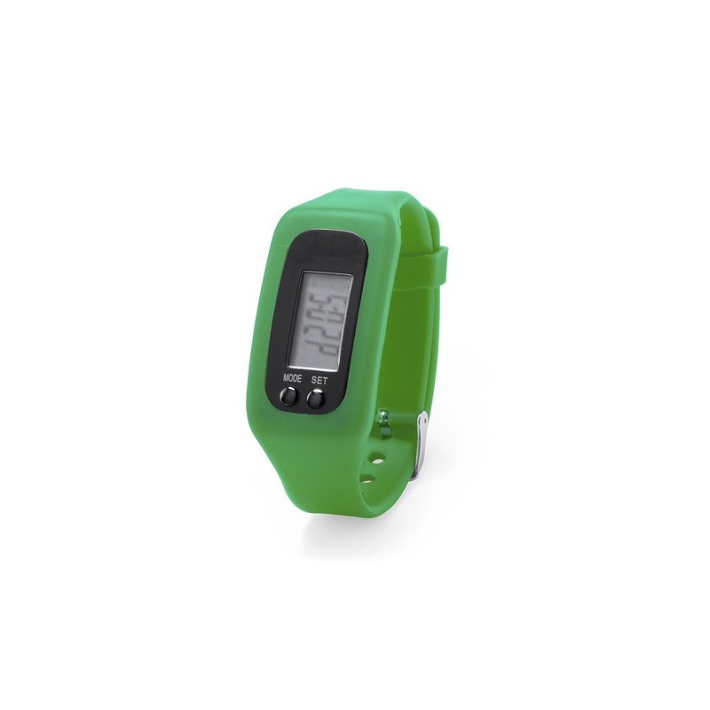Montre Sportive Personnalisée Drogon Matières : silicone Couleurs : blanc marquage couleur éclatante