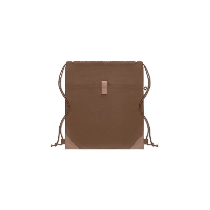 Sac à cordon en coton recyclé PANDA BAG Personnalisé