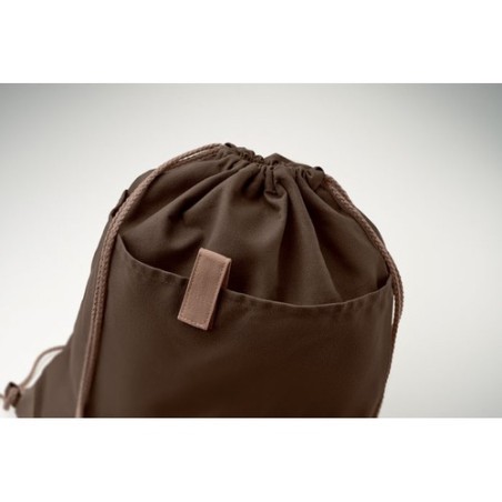 Sac à cordon en coton recyclé PANDA BAG Personnalisé