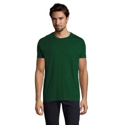 T-Shirt Homme 190g Publicitaire IMPERIAL Matières : coton Taille textile : M Couleurs : vert bouteille personnalisation rapide e