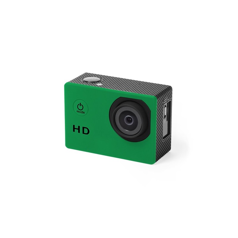 Caméra Sportive HD 720p Personnalisée - Komir Couleurs : argenté objet publicitaire robuste