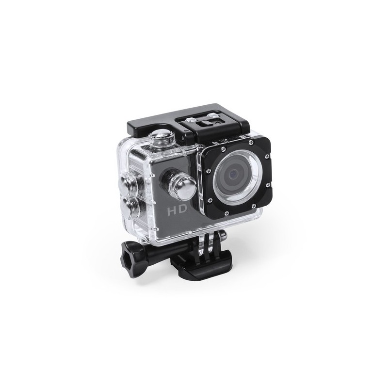 Caméra Sportive HD 720p Personnalisée - Komir Couleurs : bleu impression logo haute qualité