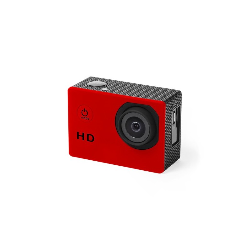 Caméra Sportive HD 720p Personnalisée - Komir Couleurs : bleu objet promotionnel éco-responsable