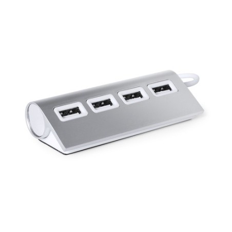 Accessoire High-Tech Personnalisable Port USB - Weeper Matières : aluminium Couleurs : bleu objet promo petit budget