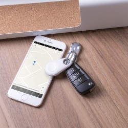 Traqueur GPS Personnalisé Pratique à Prix Abordable Krosly Couleurs : blanc goodies publicitaire événementiel