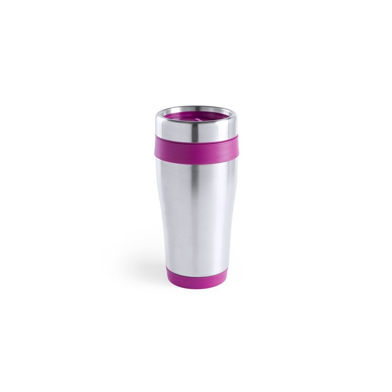 Mug Thermique Isotherme Personnalisé Fresno Matières : acier inoxydable Couleurs : bleu cadeau collaborateur premium