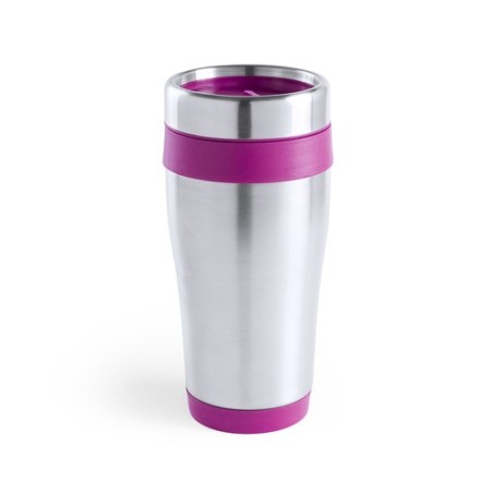 Mug Thermique Isotherme Personnalisé Fresno Matières : acier inoxydable Couleurs : bleu cadeau collaborateur premium