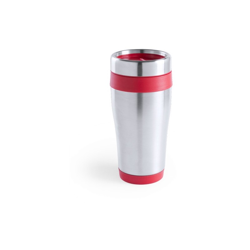Mug Thermique Isotherme Personnalisé Fresno Matières : acier inoxydable Couleurs : bleu objet promo petit budget