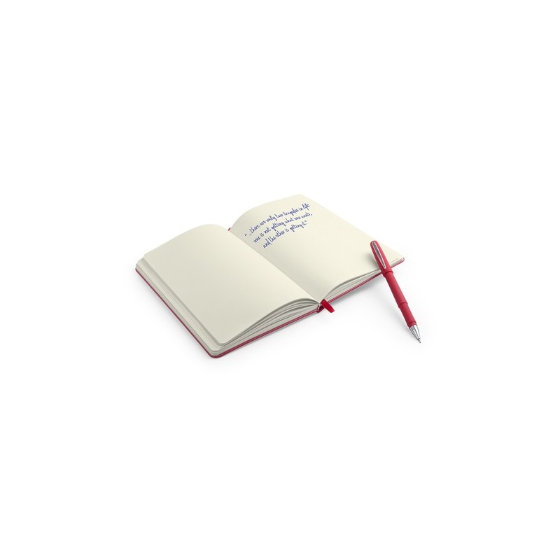 Set de Carnet et Stylo Éco-responsables Personnalisés - Marden Matières : PU Couleurs : bleu marquage couleur éclatante