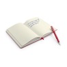 Set de Carnet et Stylo Éco-responsables Personnalisés - Marden Matières : PU Couleurs : bleu marquage couleur éclatante