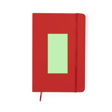 Set de Carnet et Stylo Éco-responsables Personnalisés - Marden Matières : PU Couleurs : bleu objet publicitaire robuste
