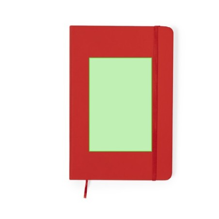Set de Carnet et Stylo Éco-responsables Personnalisés - Marden Matières : PU Couleurs : bleu cadeau affaires élégant