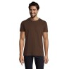 T-Shirt Homme 190g Publicitaire IMPERIAL Matières : coton Taille textile : XS Couleurs : chocolat cadeau entreprise pas cher