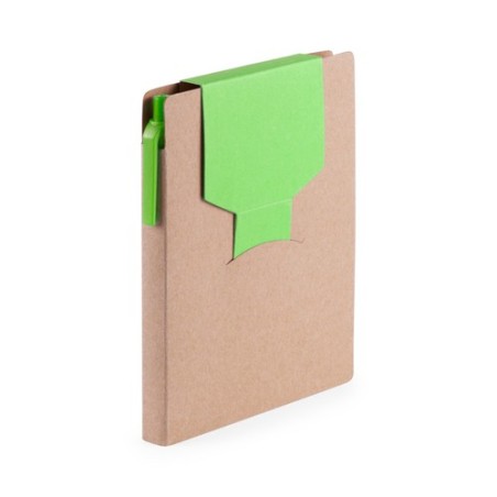 Bloc Notes Éco-responsable Personnalisé - Cravis Papeterie Économique Matières : carton recyclé Couleurs : noir goodies entrepri